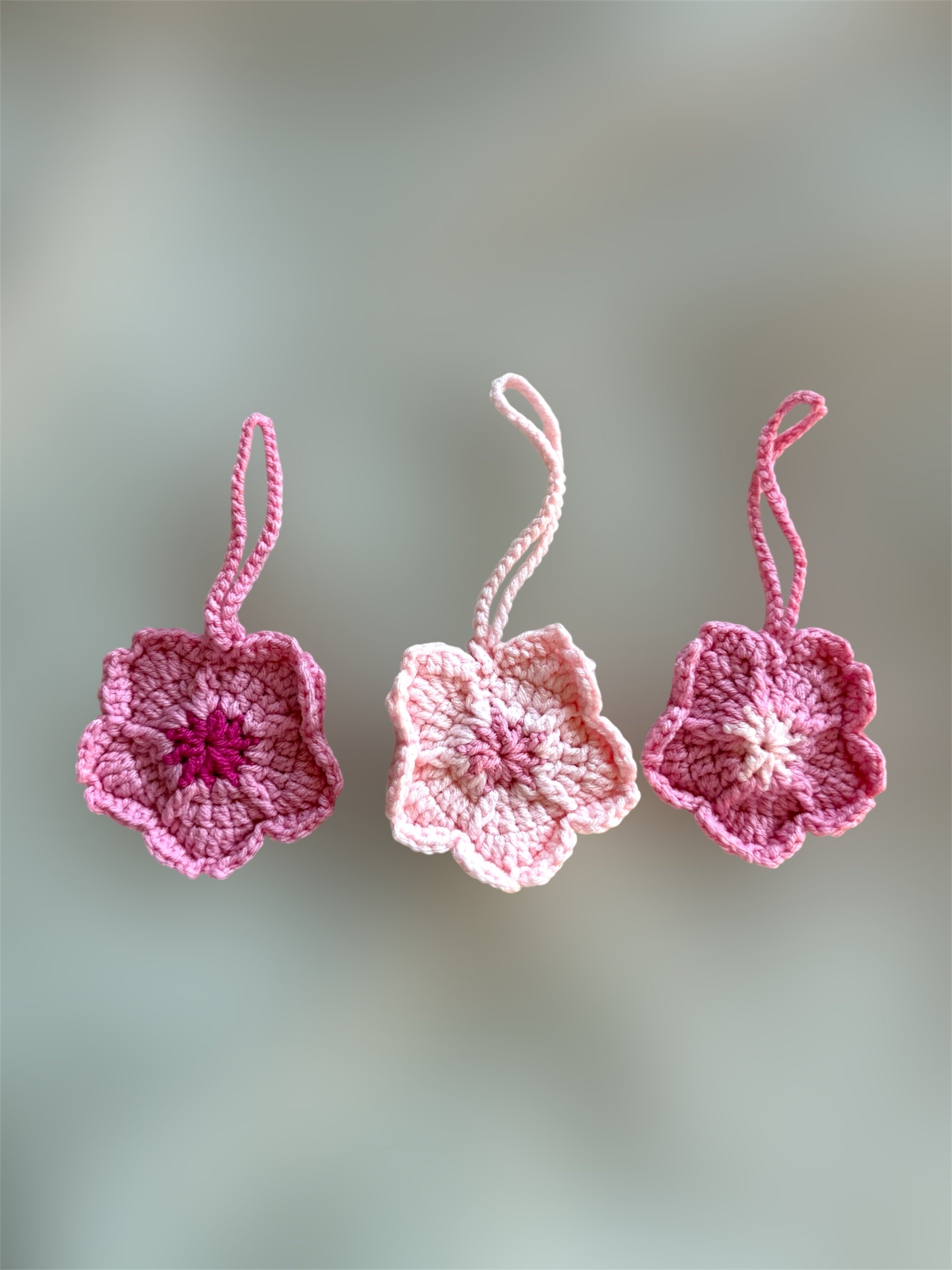 Flower Bag Charm